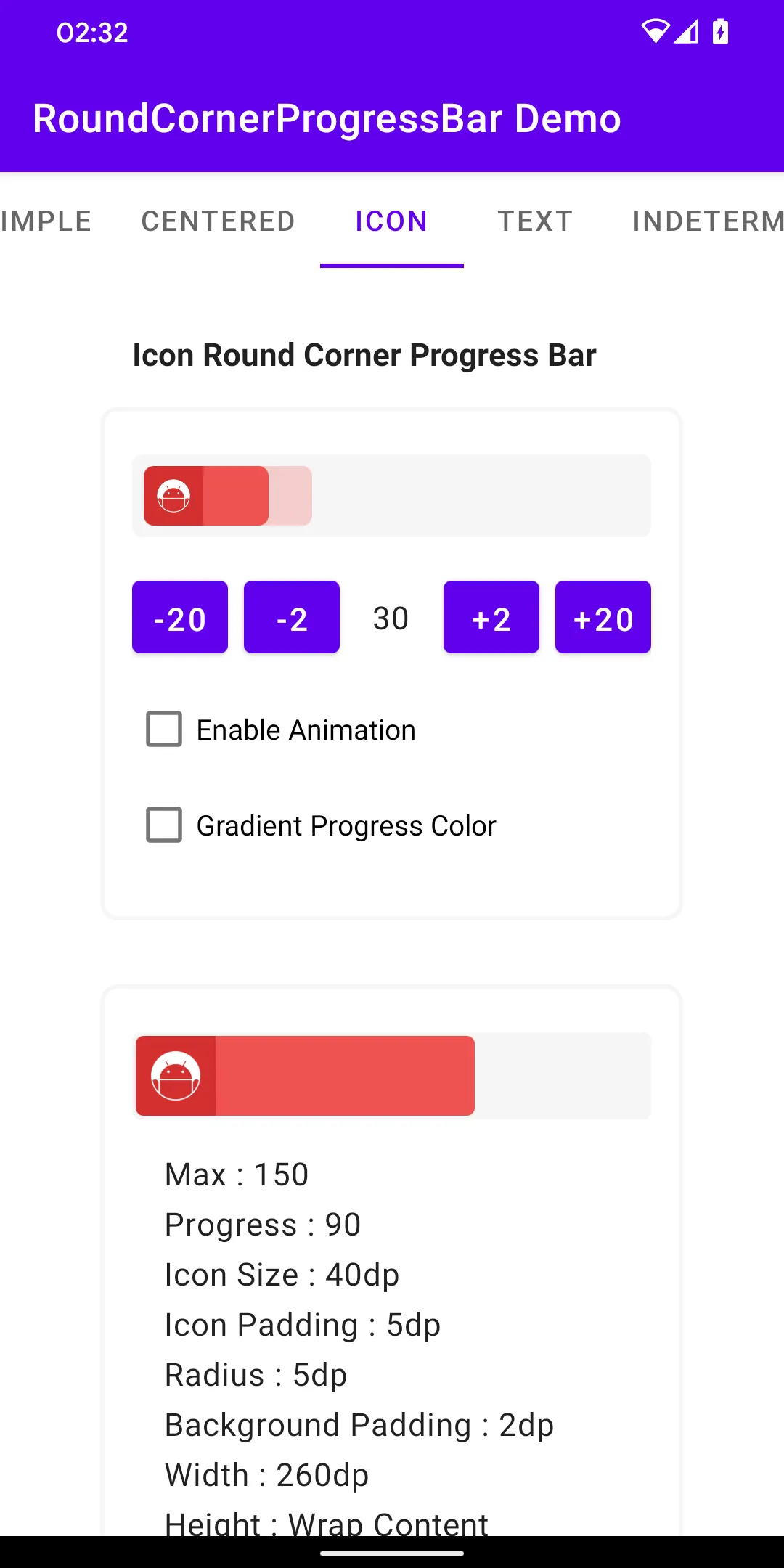 Demo App for Round Corner Prog | Indus Appstore | Screenshot