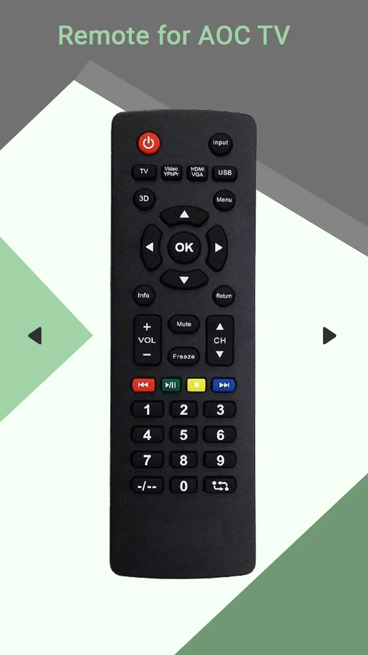 Remote for AOC TV | Indus Appstore | Screenshot