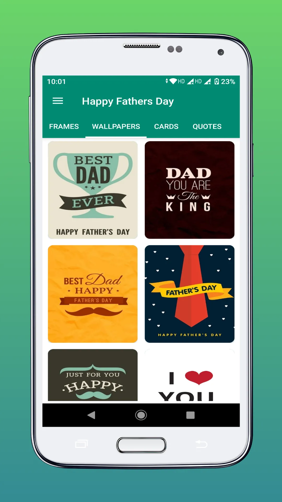 Father's Day Wishes & Cards | Indus Appstore | Screenshot