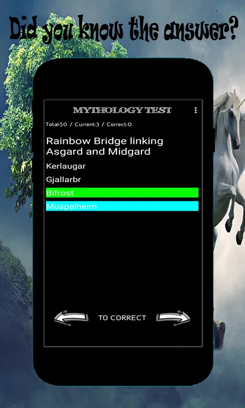 Mythology Test | Indus Appstore | Screenshot