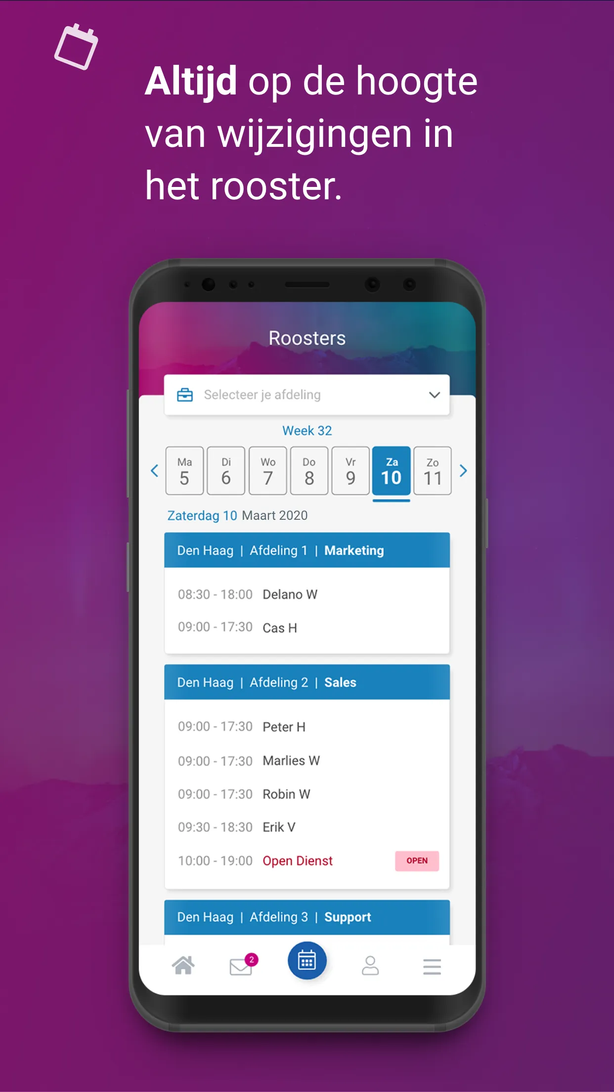 booq Personeelsplanner | Indus Appstore | Screenshot