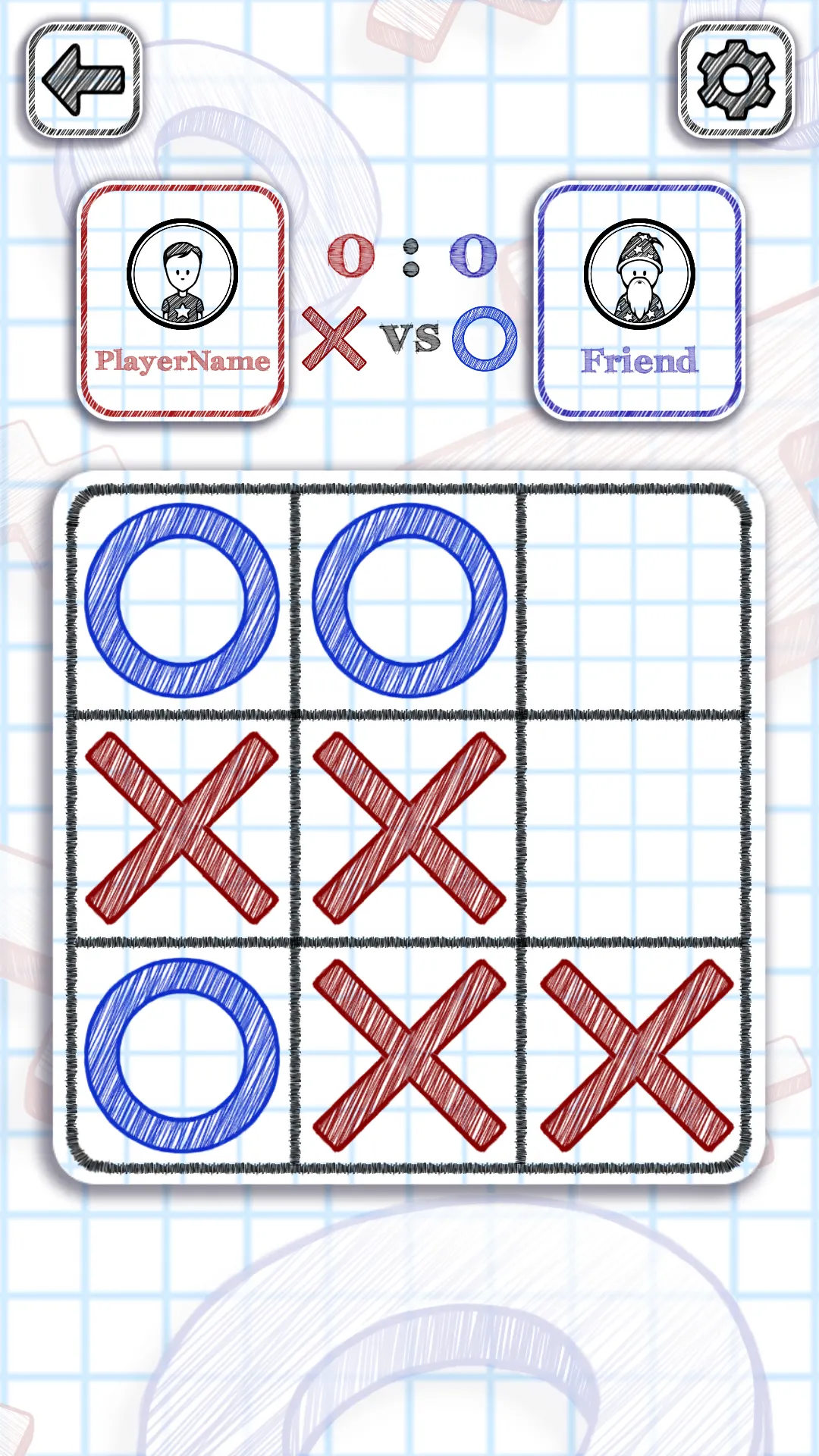 Tic Tac Toe 2 | Indus Appstore | Screenshot