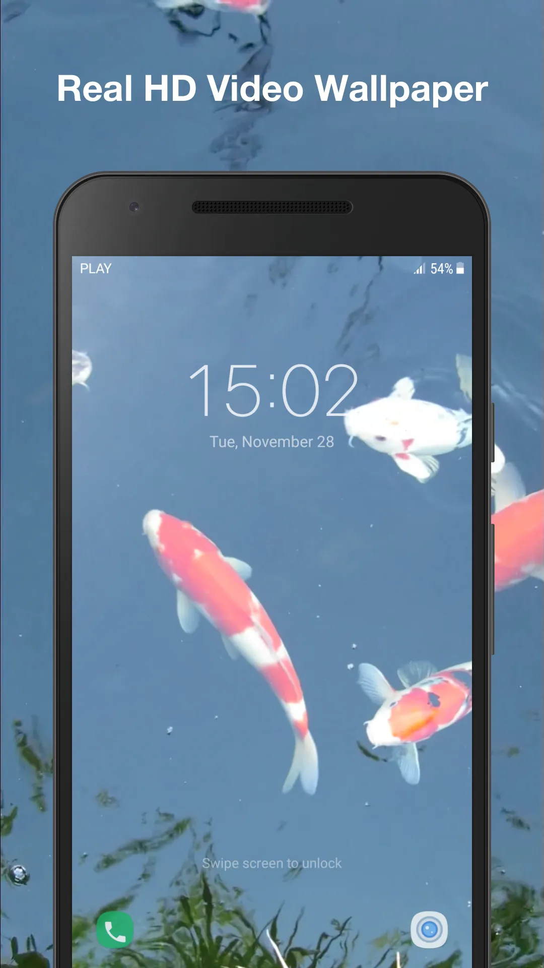 Koi Fish Live Wallpaper | Indus Appstore | Screenshot