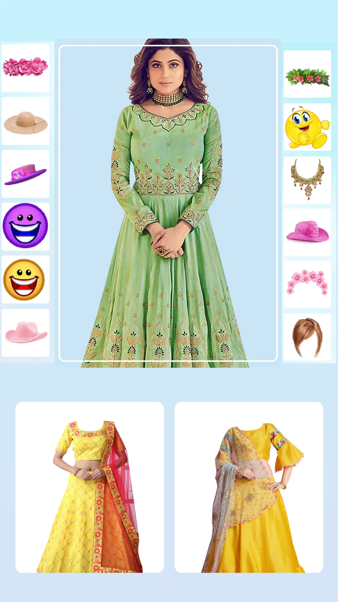 Anarkali Dress Photo Editor | Indus Appstore | Screenshot