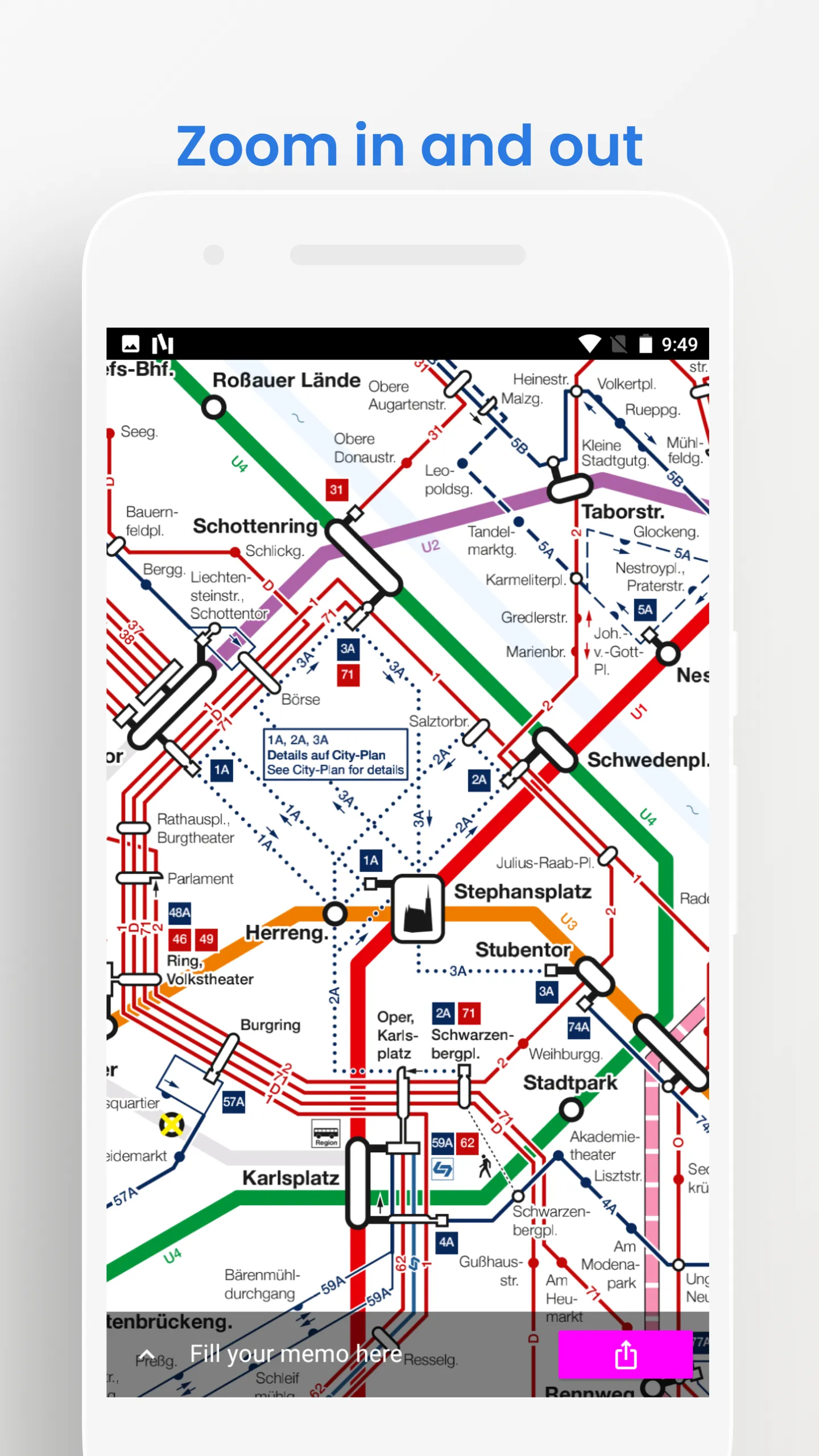 Vienna Train Travel Guide | Indus Appstore | Screenshot