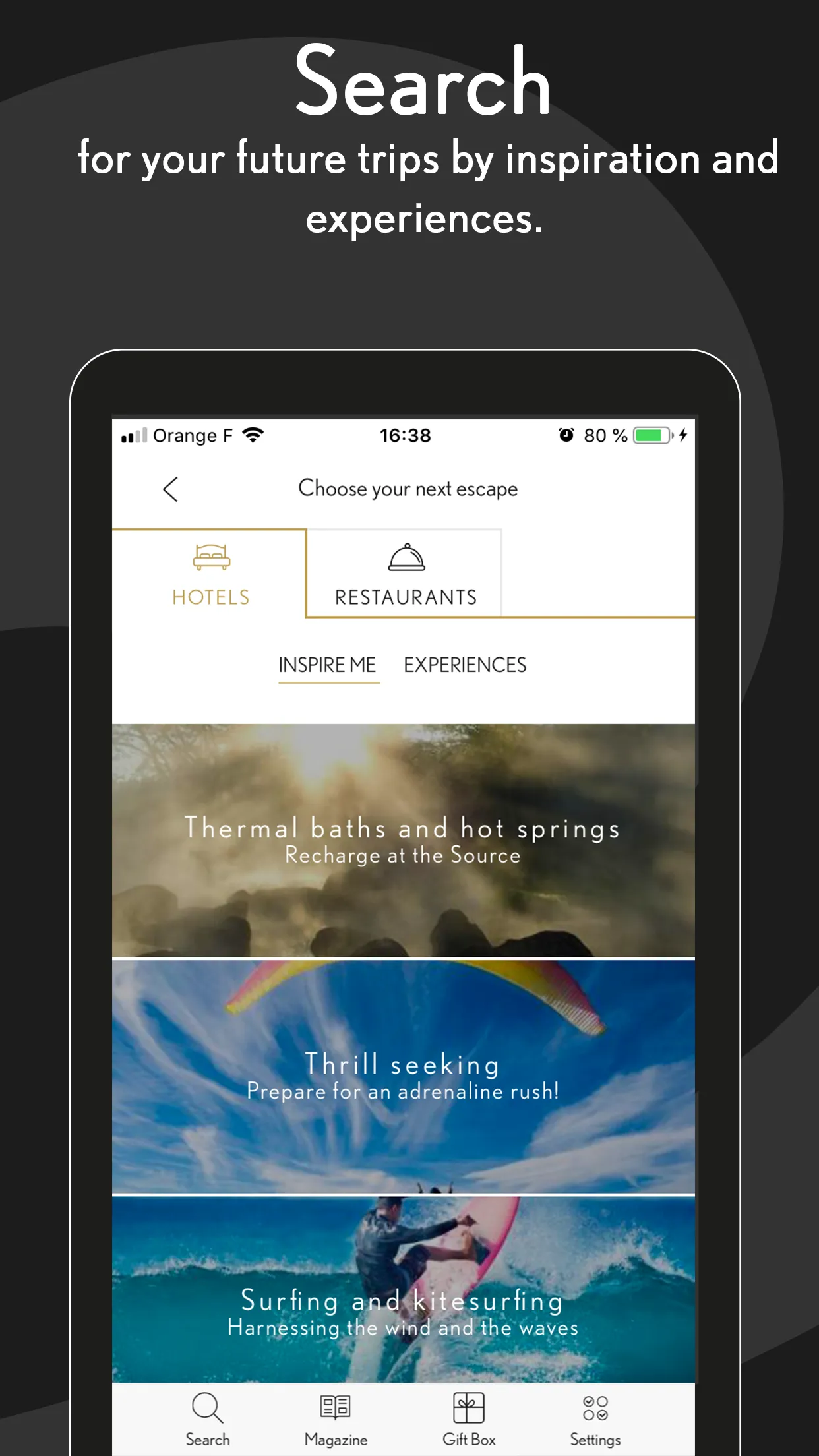 Relais et Châteaux | Indus Appstore | Screenshot