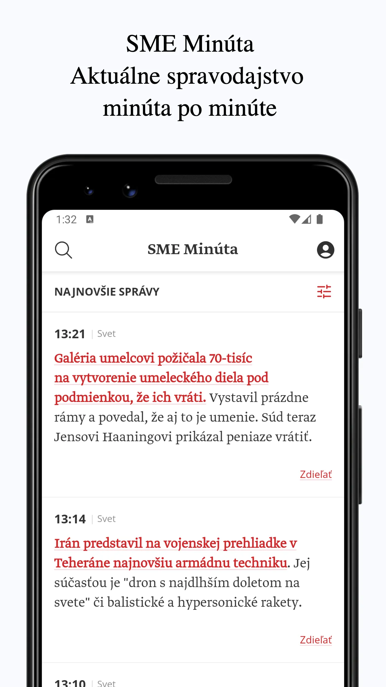 SME.sk | Indus Appstore | Screenshot