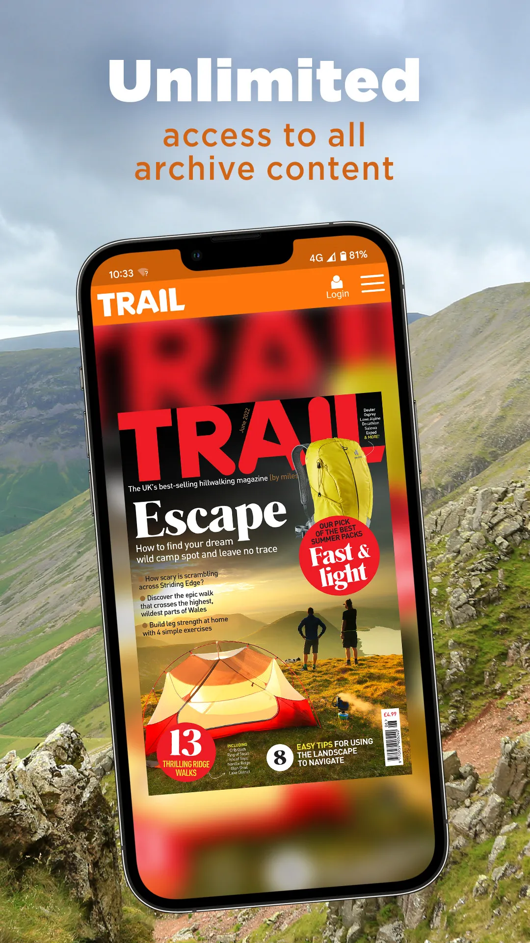 Trail Magazine:For Hillwalking | Indus Appstore | Screenshot