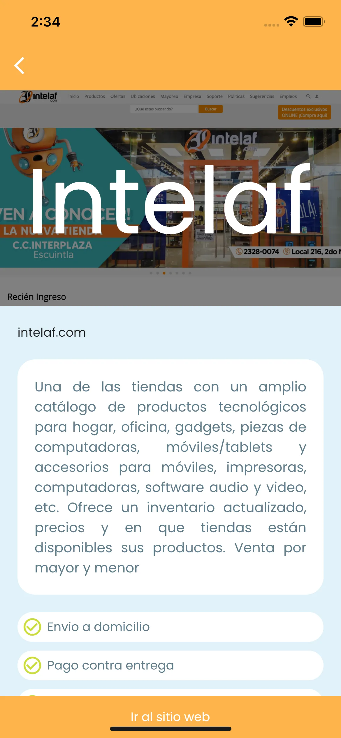 Tiendas Online Guatemala | Indus Appstore | Screenshot