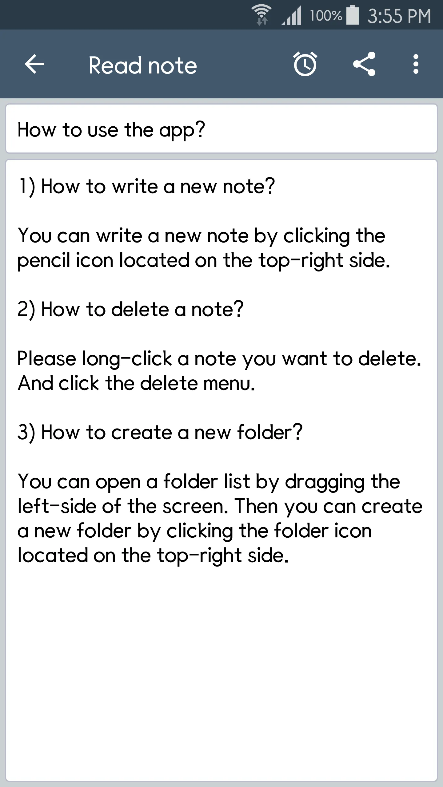 ClevNote - Notepad, Checklist | Indus Appstore | Screenshot