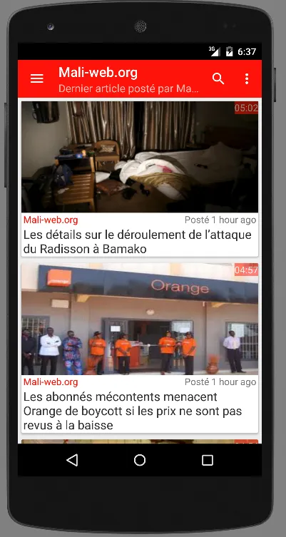 Actu Mali: Infos Complètes | Indus Appstore | Screenshot