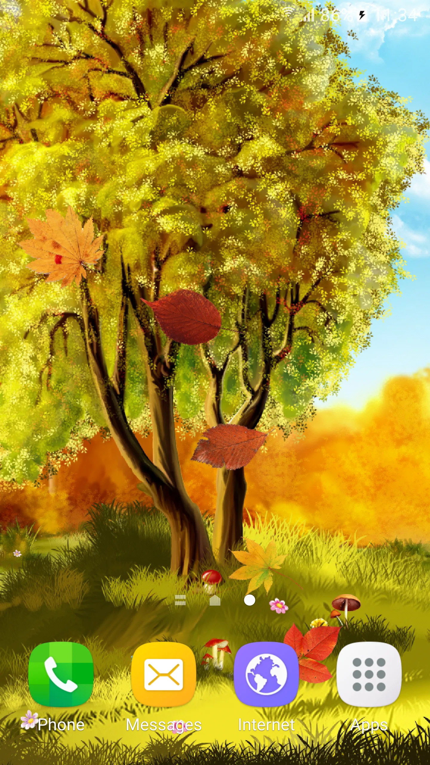 Autumn Leaf Fall Wallpaper | Indus Appstore | Screenshot