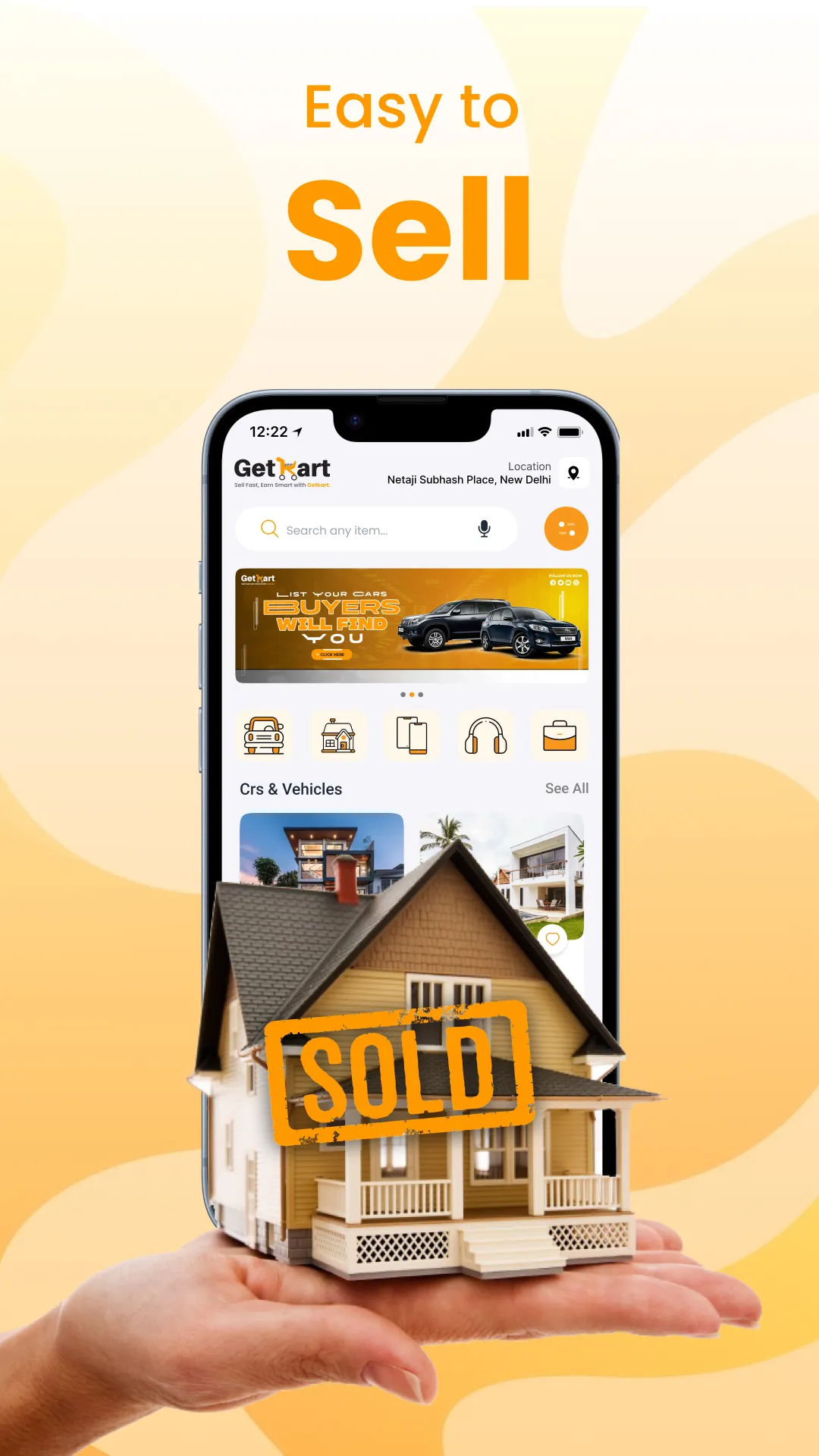 Getkart - Buy & Sell Easily | Indus Appstore | Screenshot