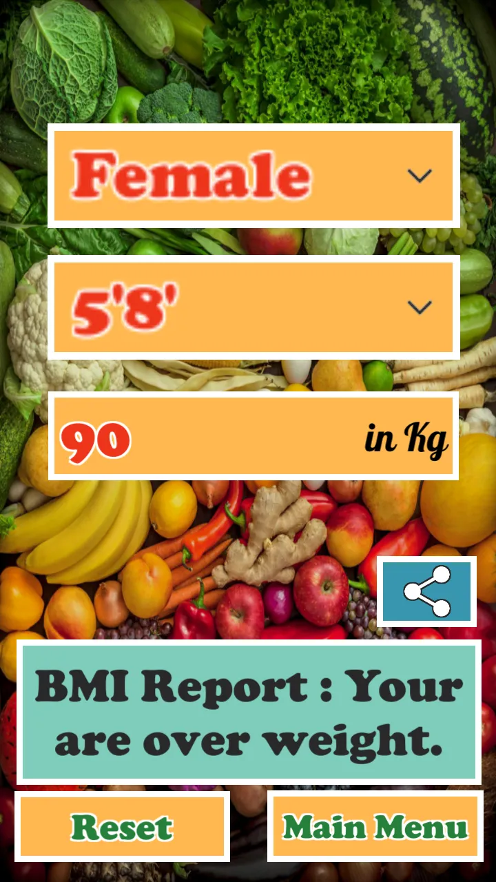 Body & Calories Calculator | Indus Appstore | Screenshot