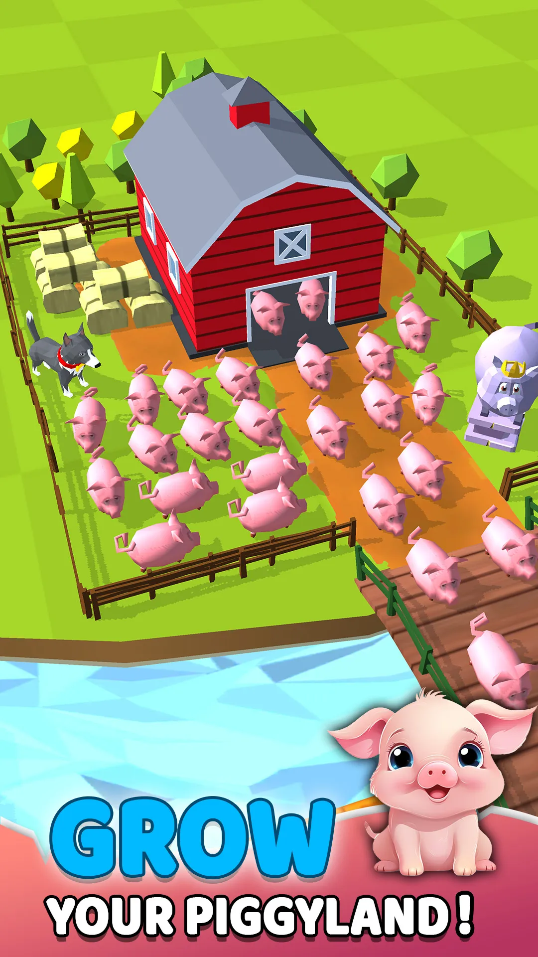 Tiny Pig Tycoon: Piggy Games | Indus Appstore | Screenshot