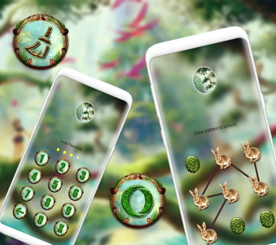 Dream Forest Launcher Theme | Indus Appstore | Screenshot