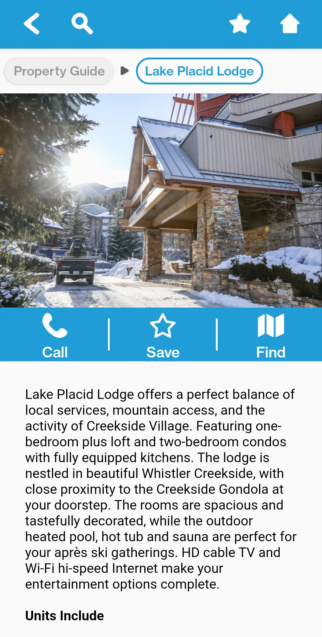 Whiski Jack Resorts Whistler | Indus Appstore | Screenshot