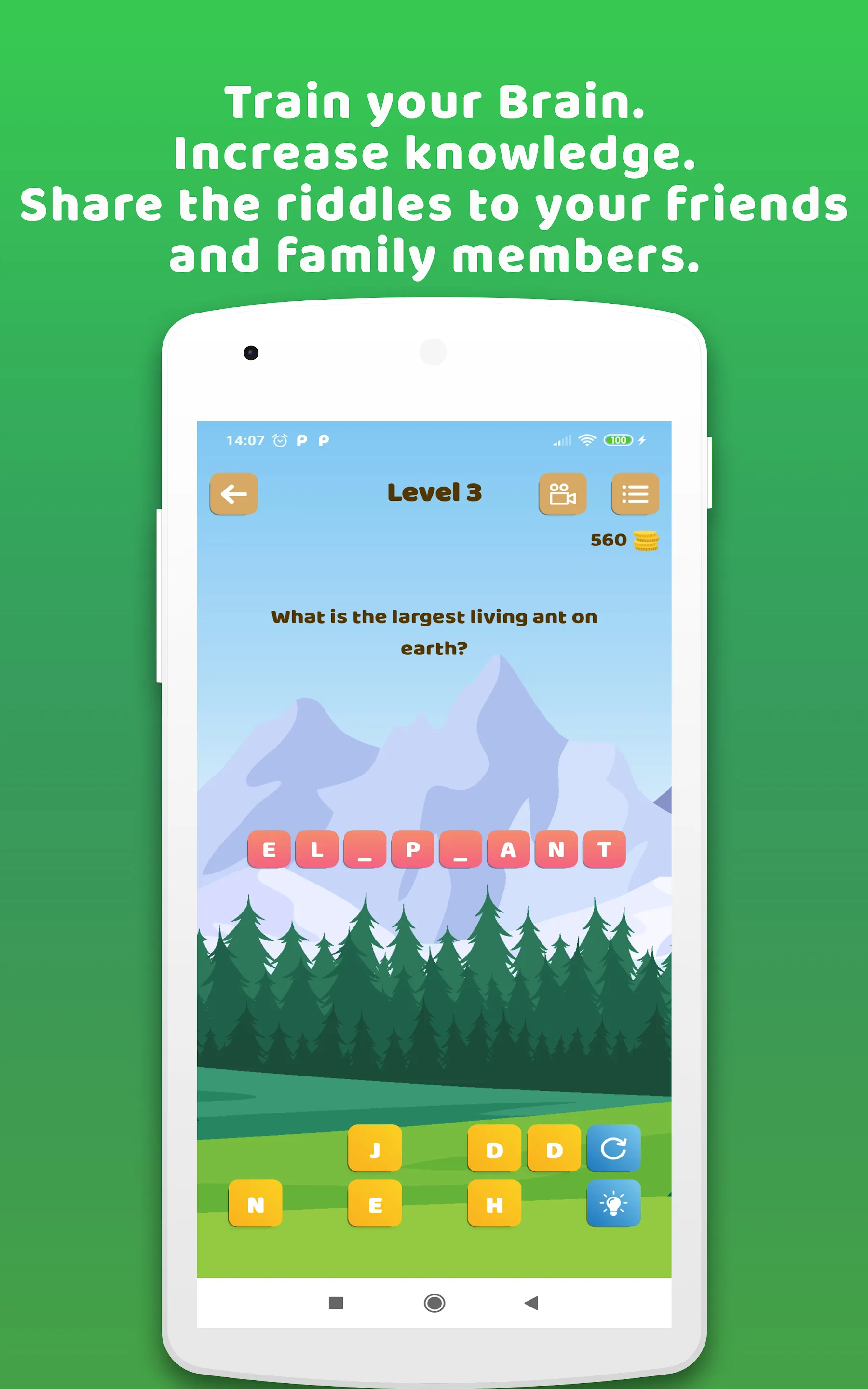 Word Riddles - Fun Puzzle Game | Indus Appstore | Screenshot