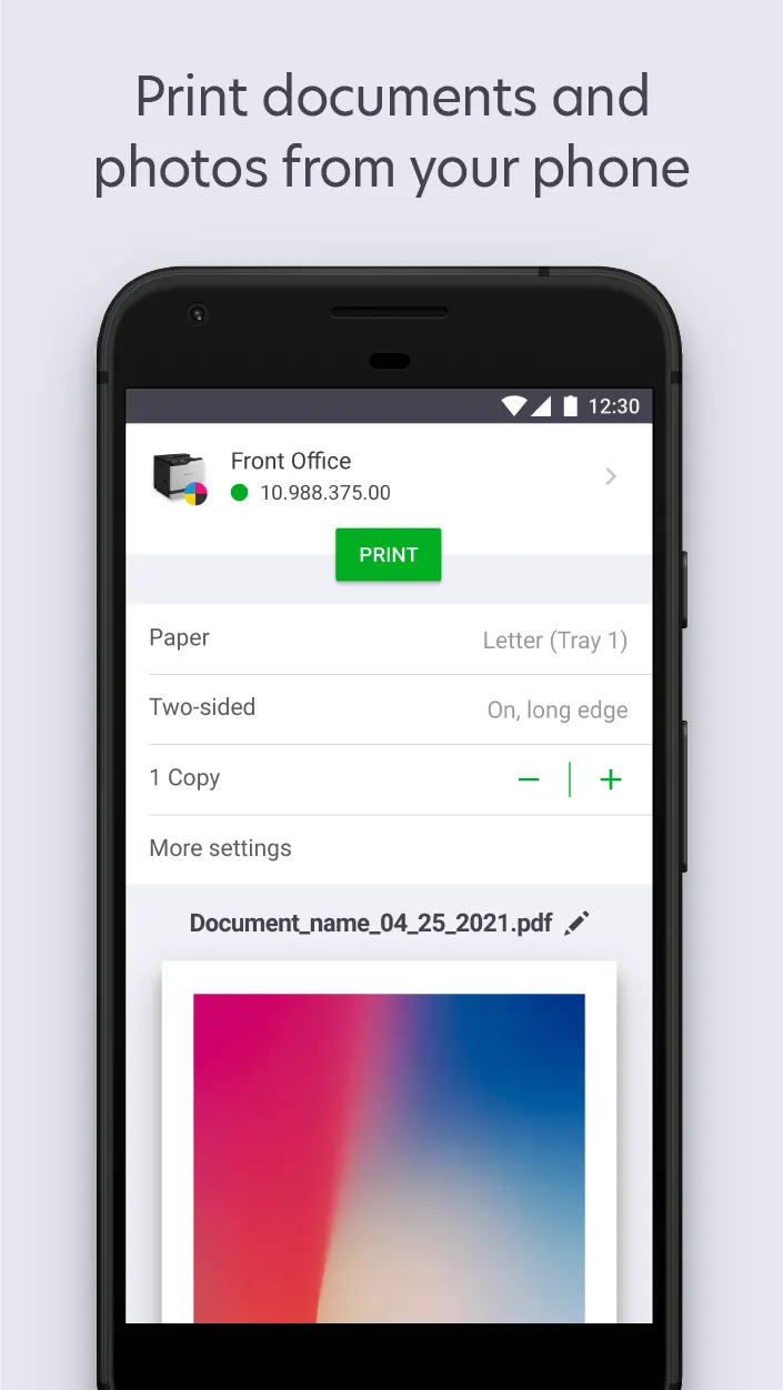 Lexmark Print | Indus Appstore | Screenshot