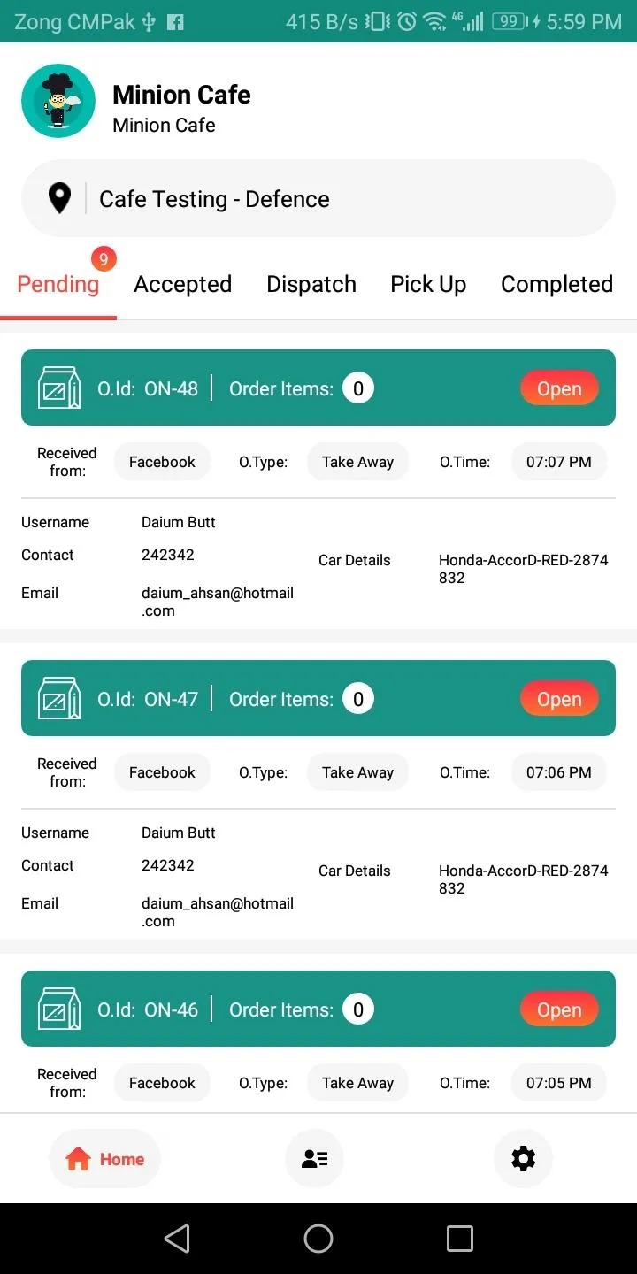 Order Manager | Indus Appstore | Screenshot