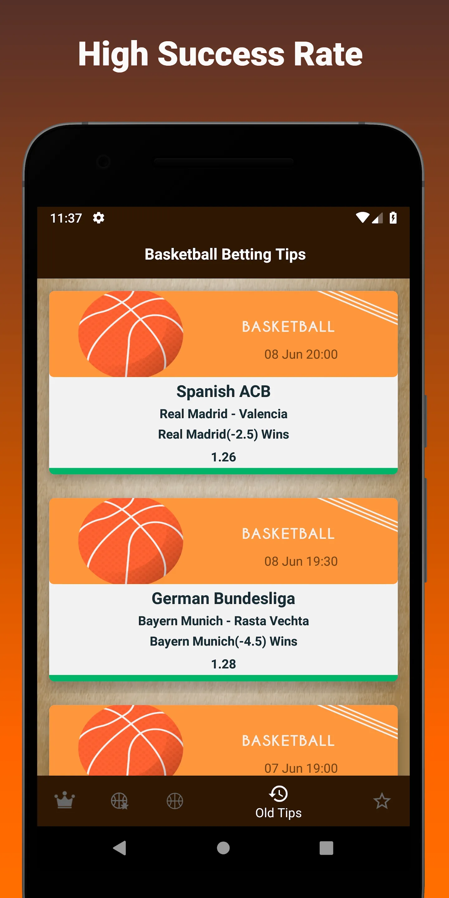 Basketball Betting Tips | Indus Appstore | Screenshot