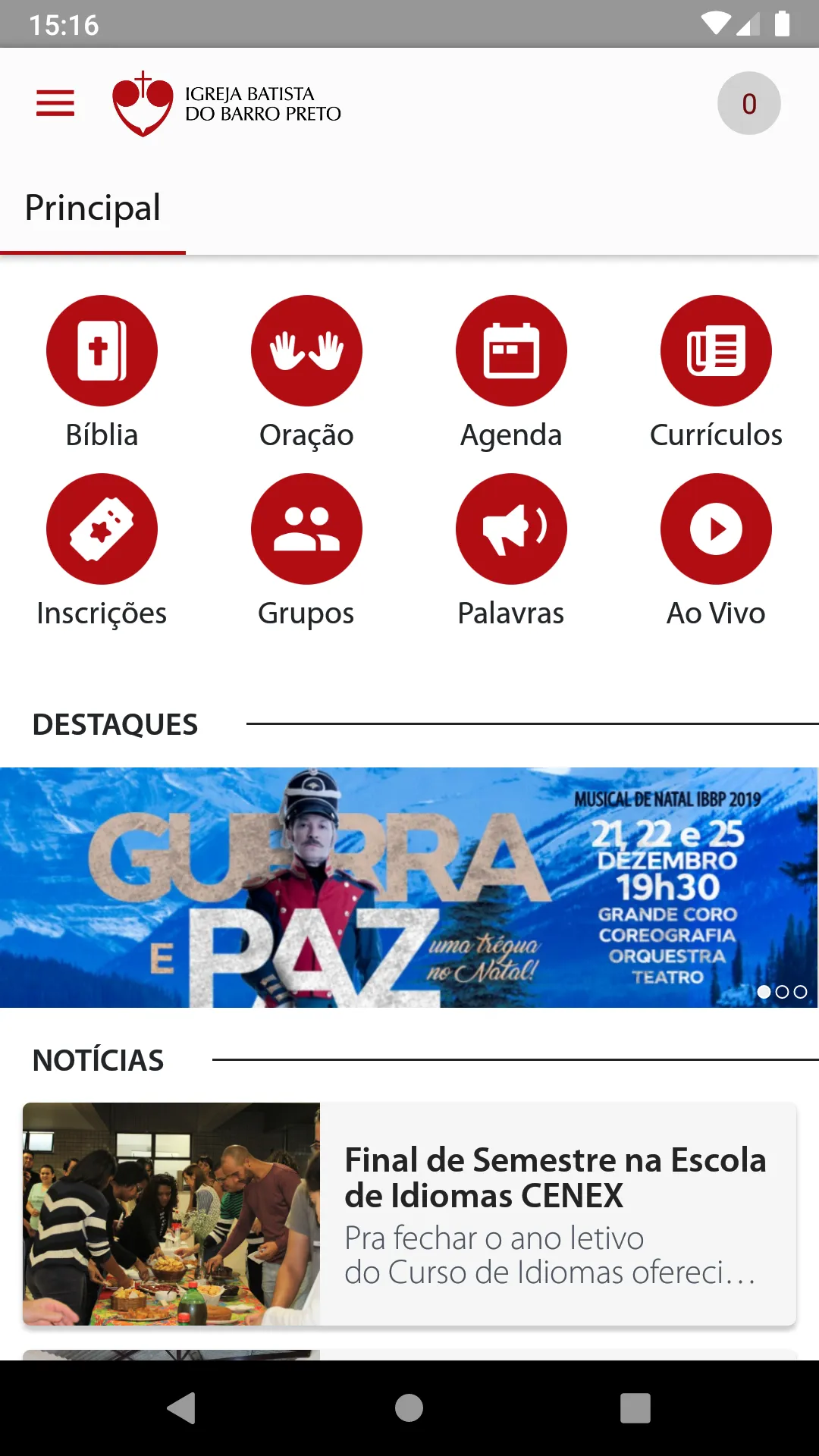 Igreja Batista do Barro Preto | Indus Appstore | Screenshot