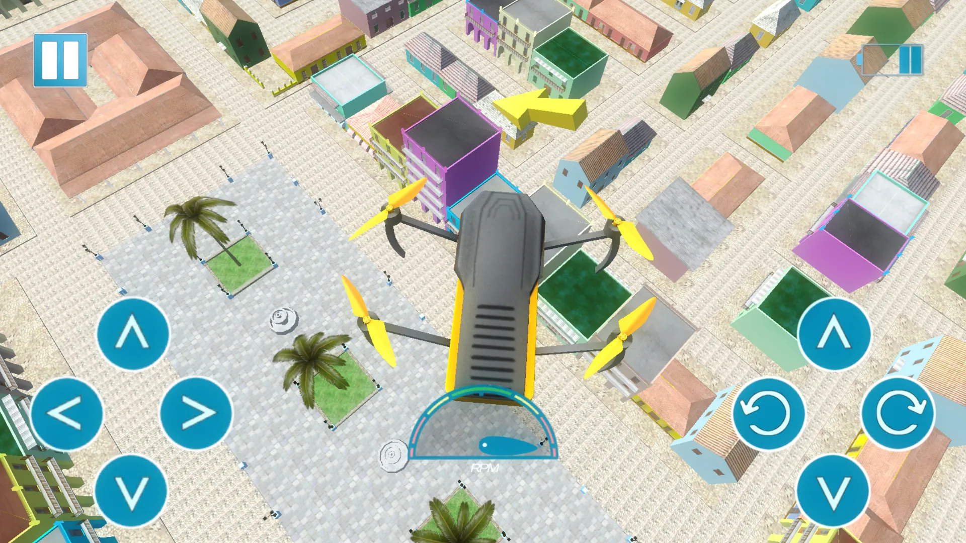 Drone lander simulator 3d | Indus Appstore | Screenshot