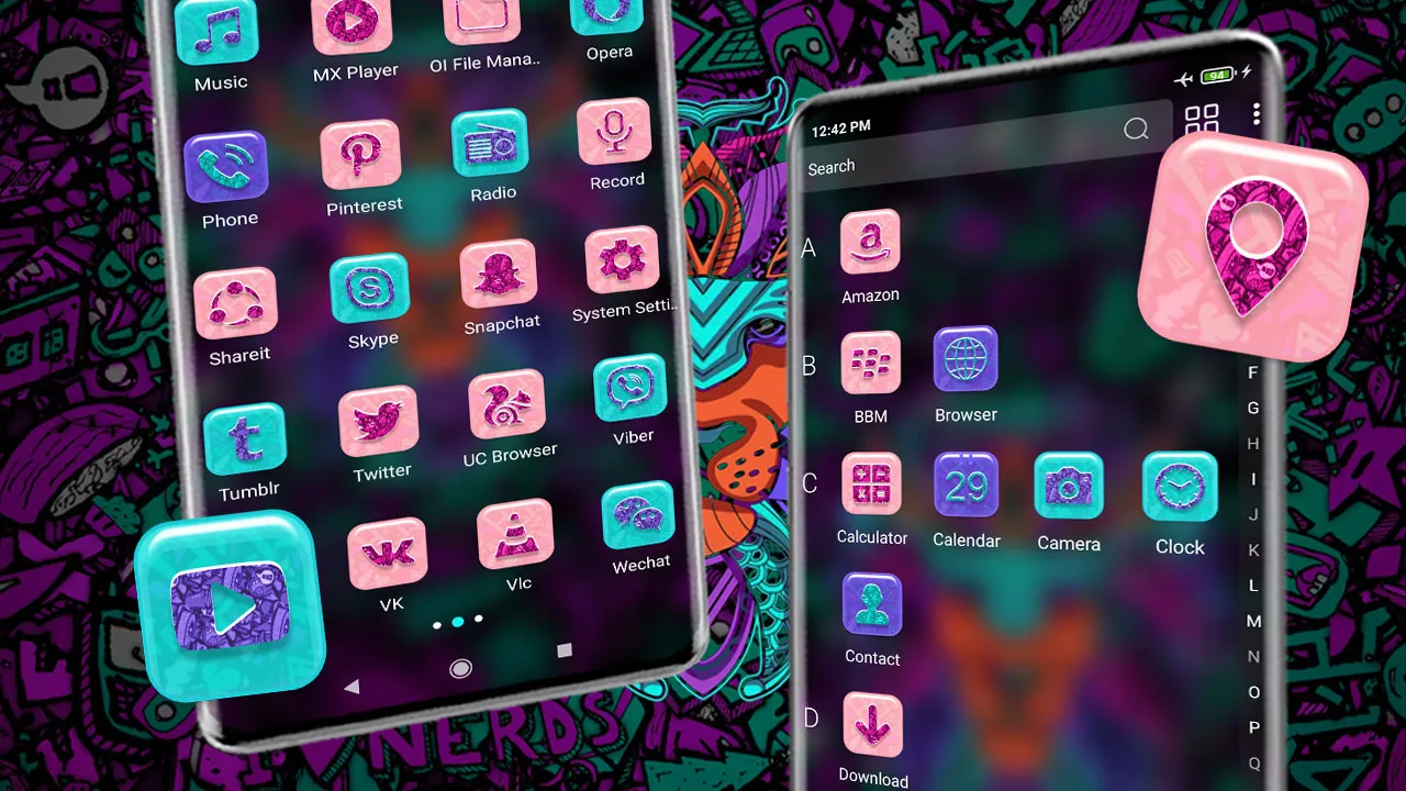 Abstract Lion Theme | Indus Appstore | Screenshot