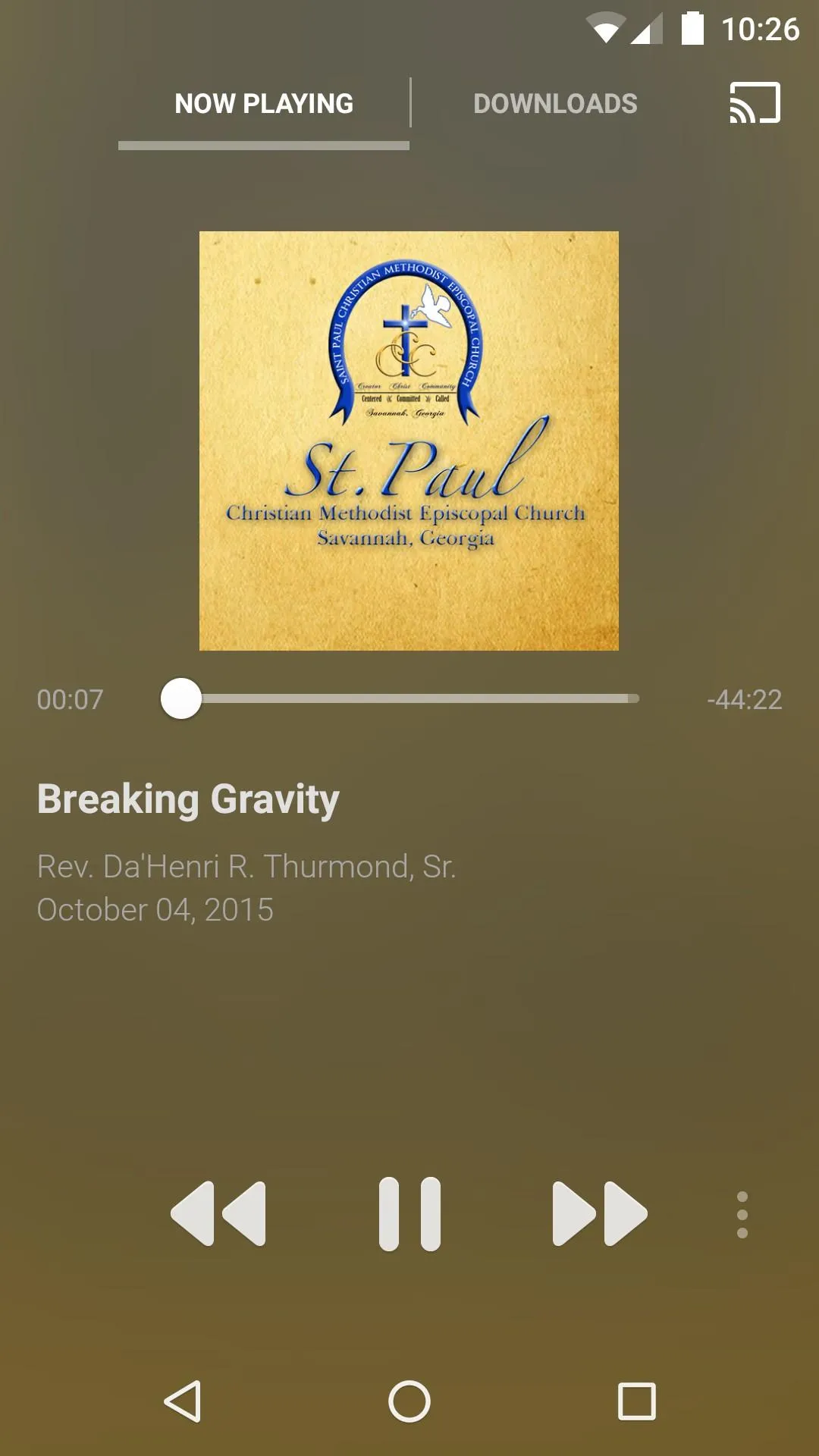 St. Paul CME Church - Savannah | Indus Appstore | Screenshot