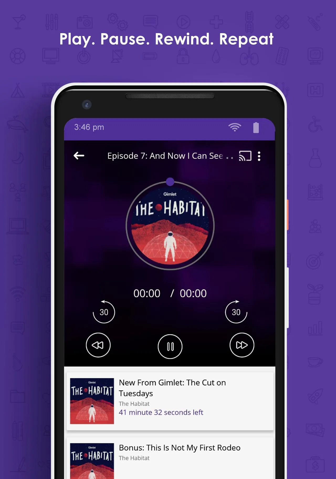 Audecibel: Podcasts Player | Indus Appstore | Screenshot