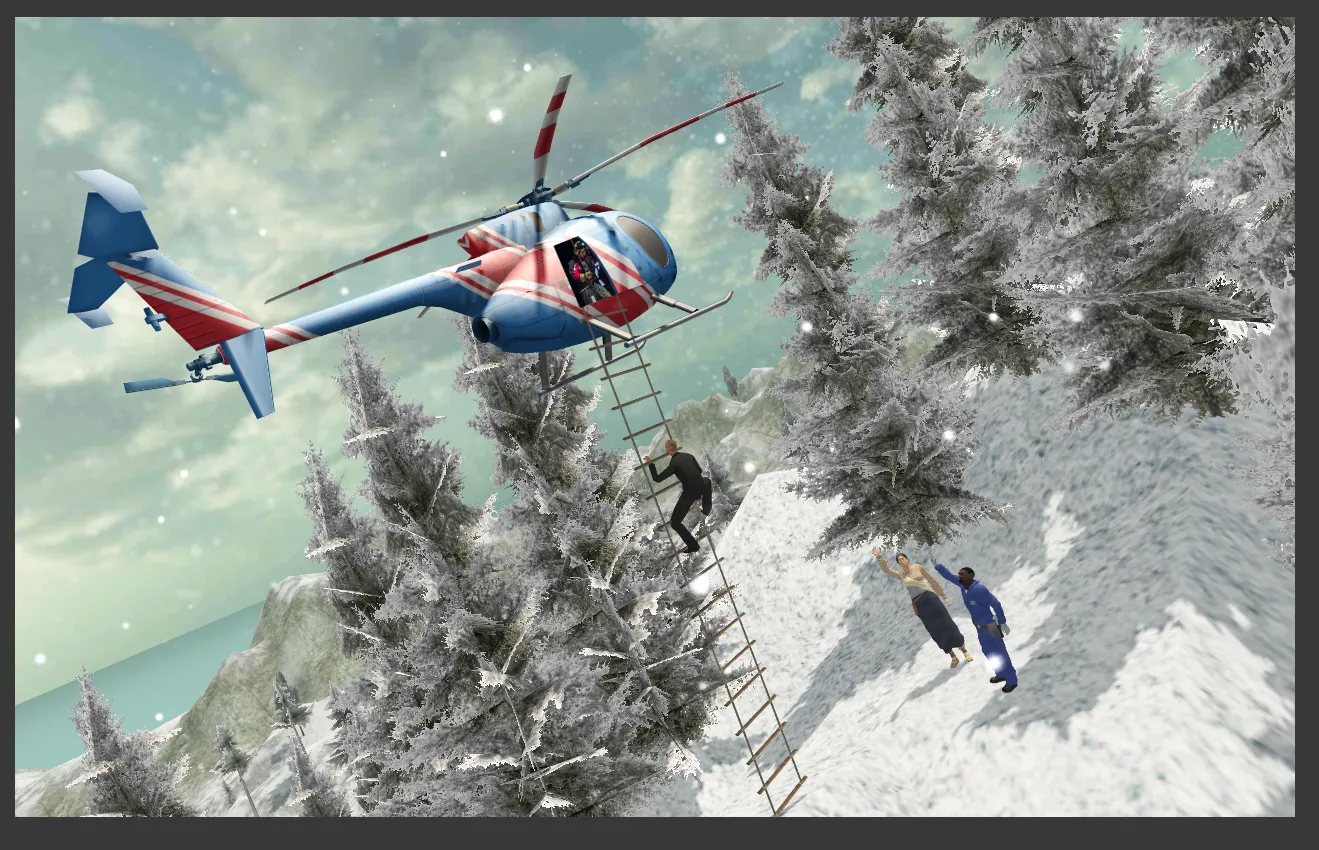 Helicopter Hill Rescue | Indus Appstore | Screenshot