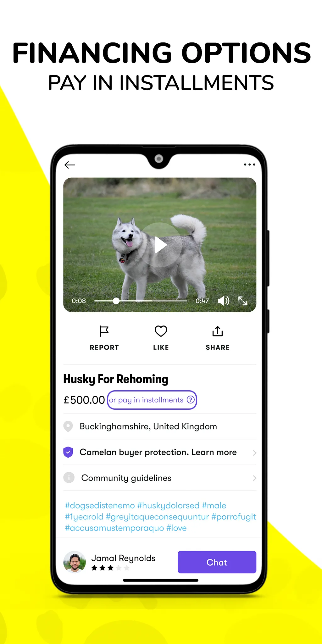 Camlist - Just Pets | Indus Appstore | Screenshot