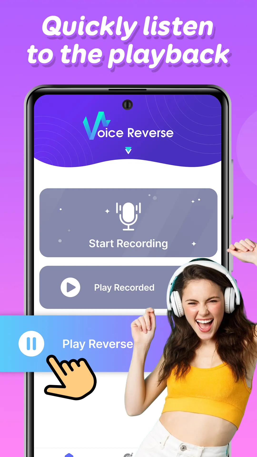 Funny Voice Reverse | Indus Appstore | Screenshot