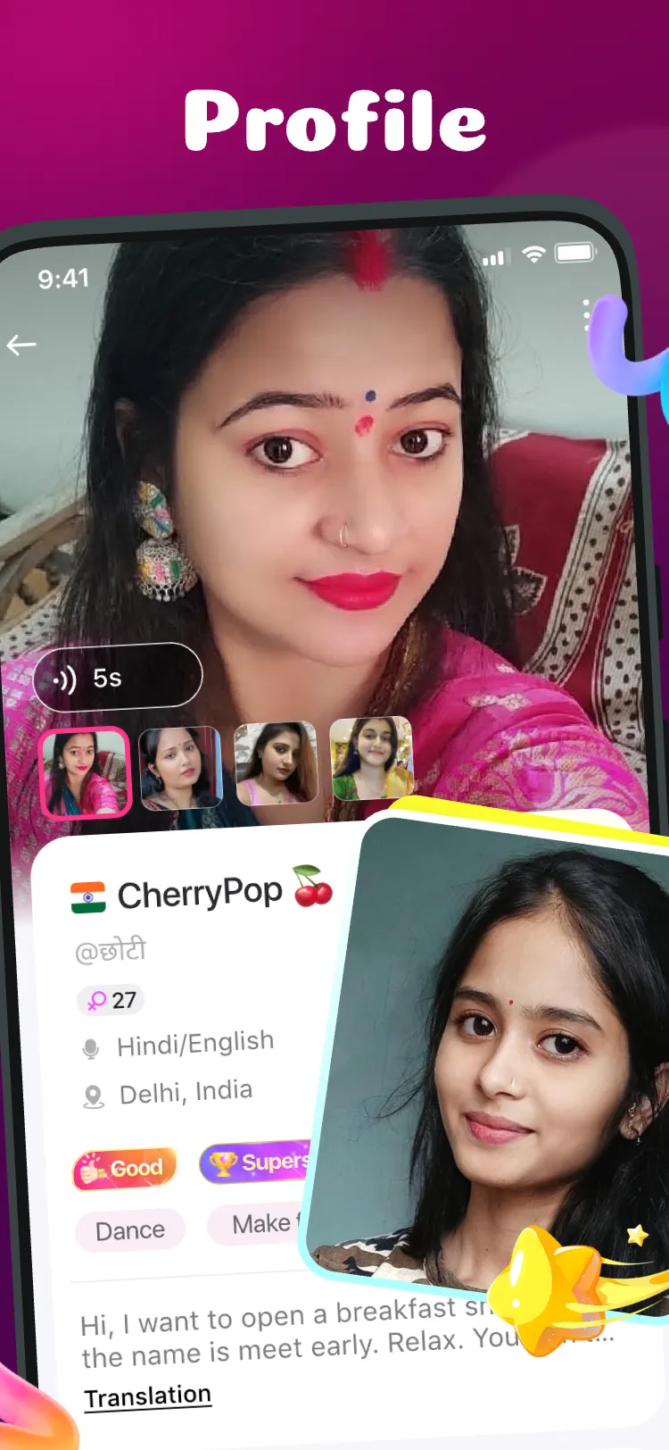 Ten - Video Calls&Make Friends | Indus Appstore | Screenshot