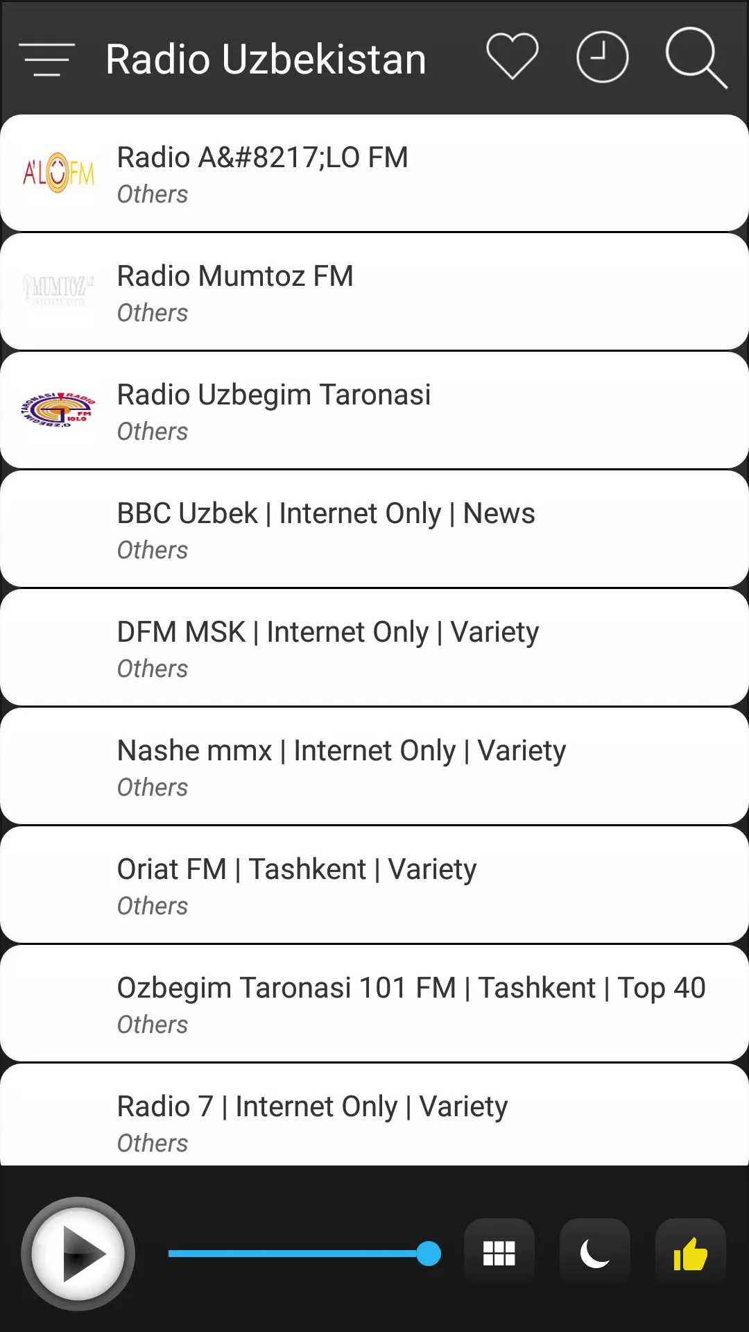 Uzbekistan Radio FM AM Music | Indus Appstore | Screenshot