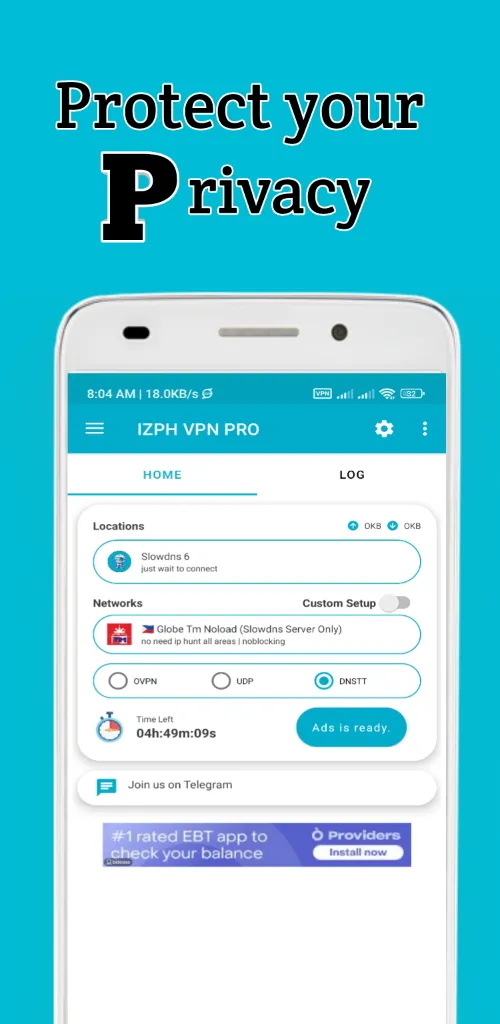 IZPH VPN PRO | Indus Appstore | Screenshot