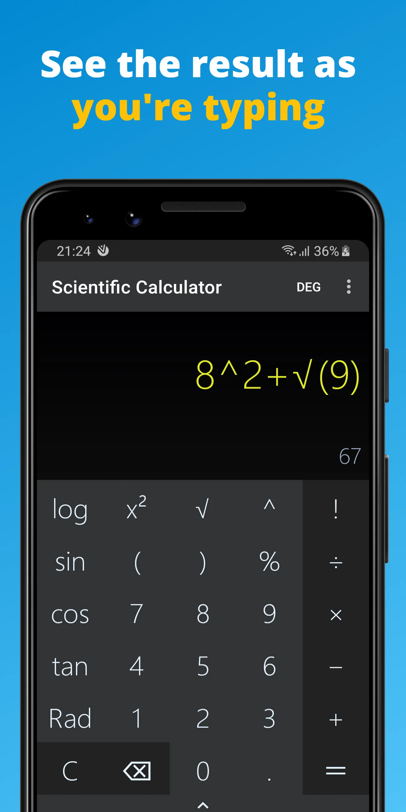 Scientific Calculator | Indus Appstore | Screenshot