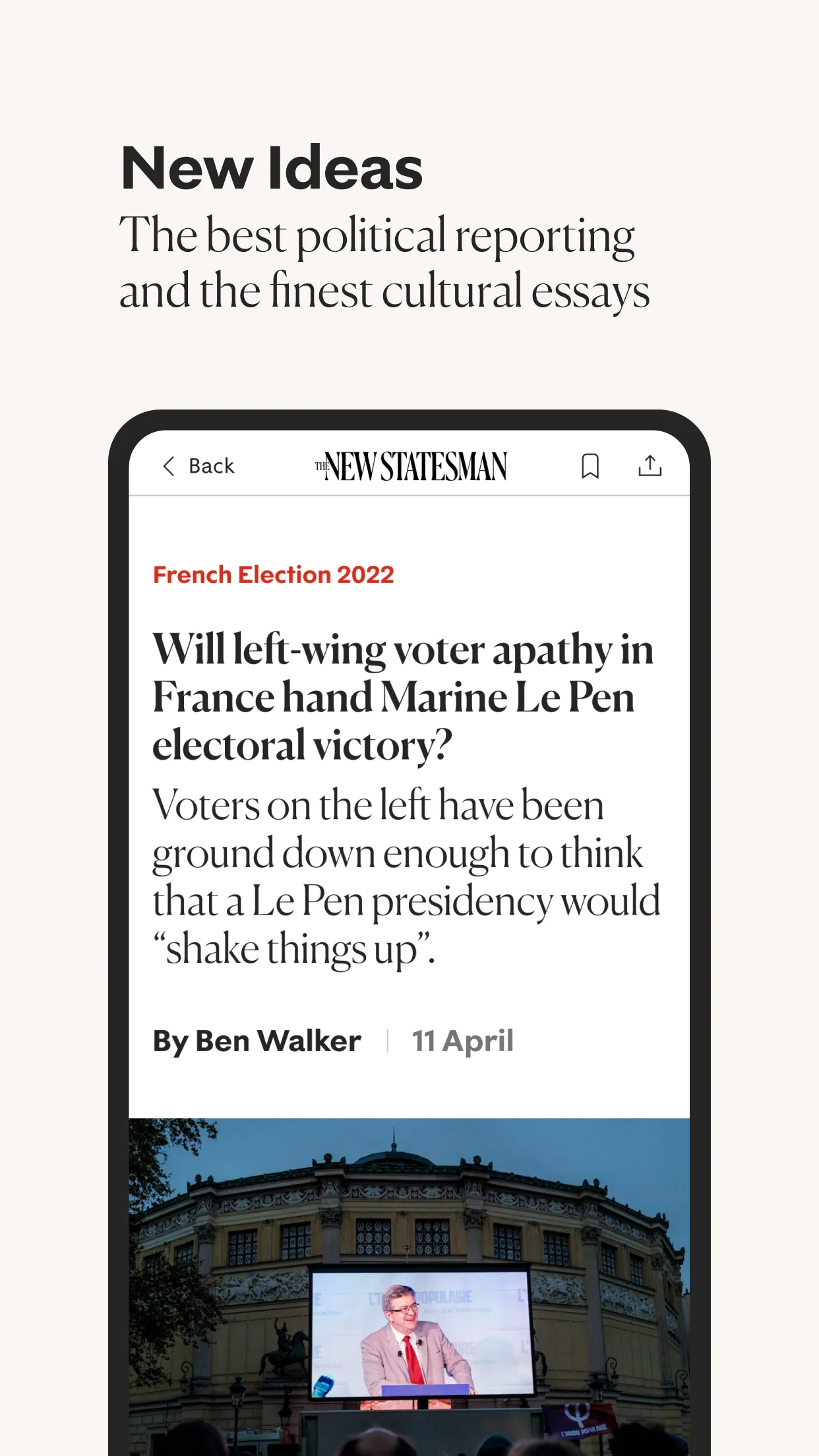 The New Statesman | Indus Appstore | Screenshot