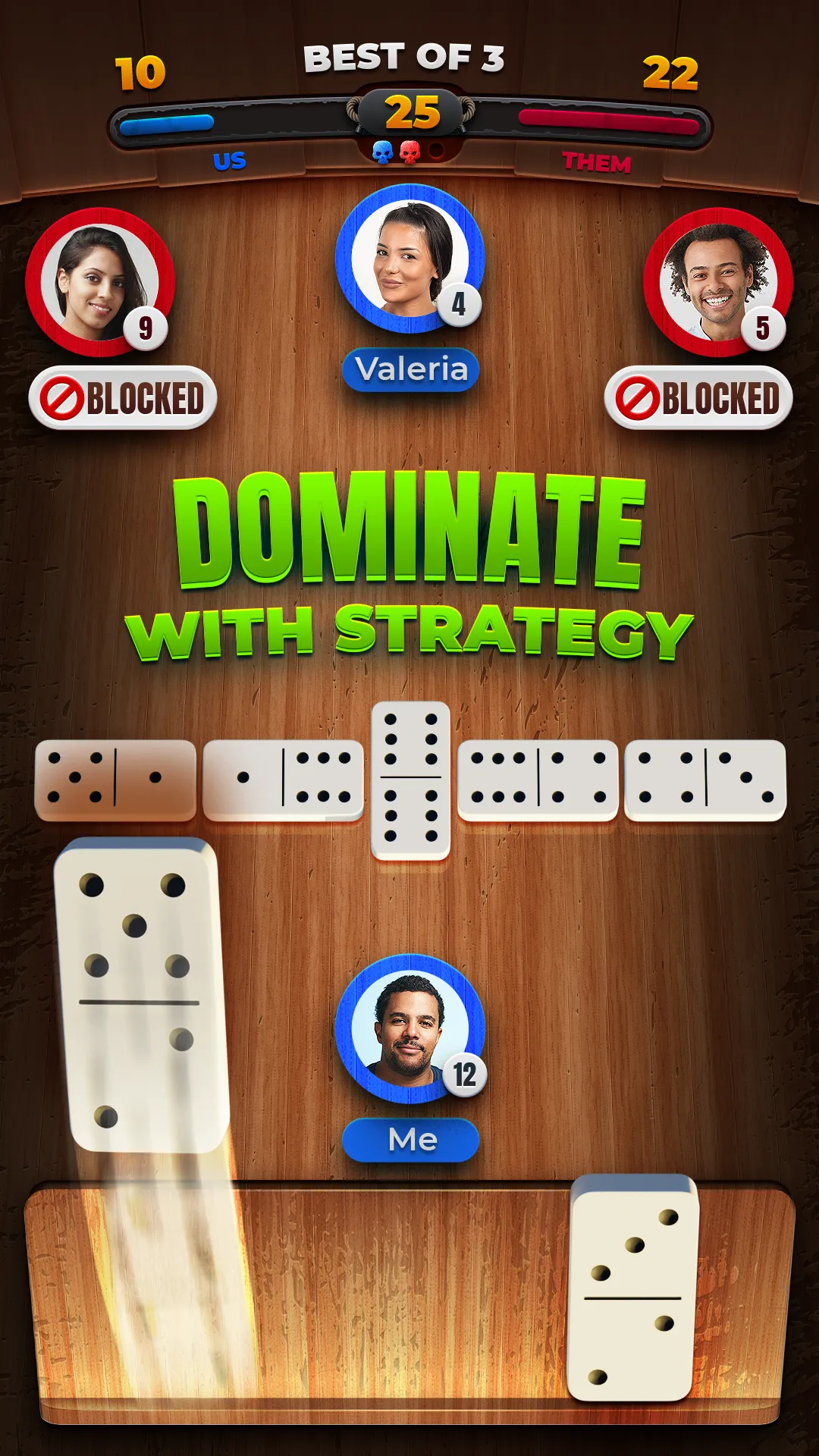 Domino Duel - Online Dominoes | Indus Appstore | Screenshot