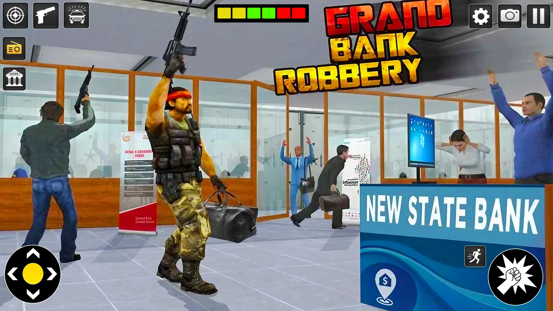 Bank Lootane Wala Game Bank 3d | Indus Appstore | Screenshot