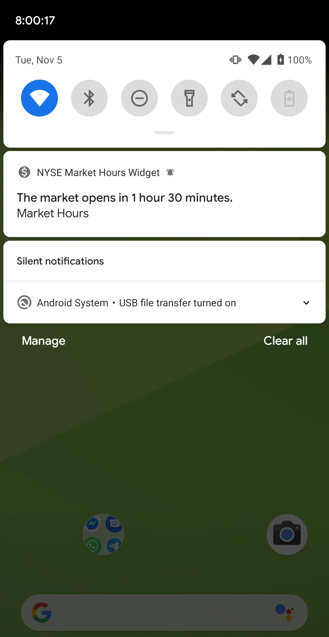 NYSE Market Hours Widget | Indus Appstore | Screenshot