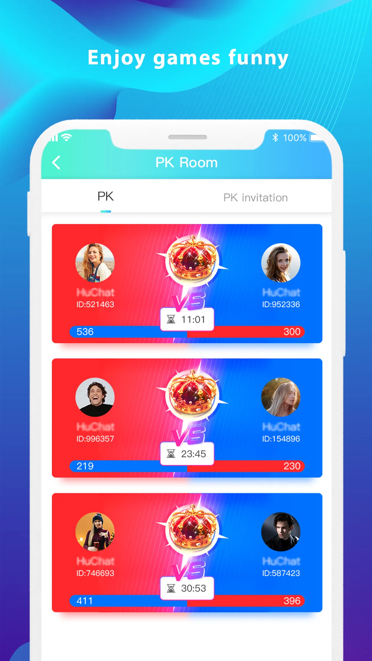 HuChat -  Voice Chat Rooms | Indus Appstore | Screenshot