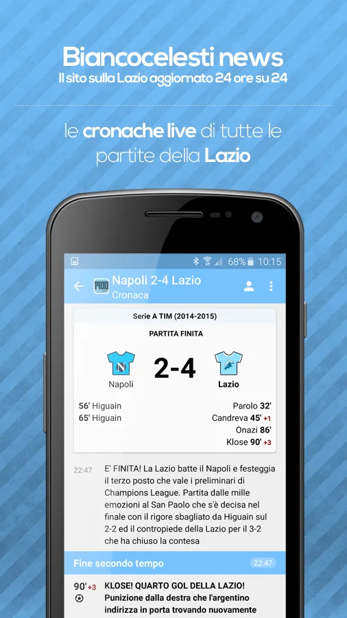 Biancocelesti News - Lazio | Indus Appstore | Screenshot