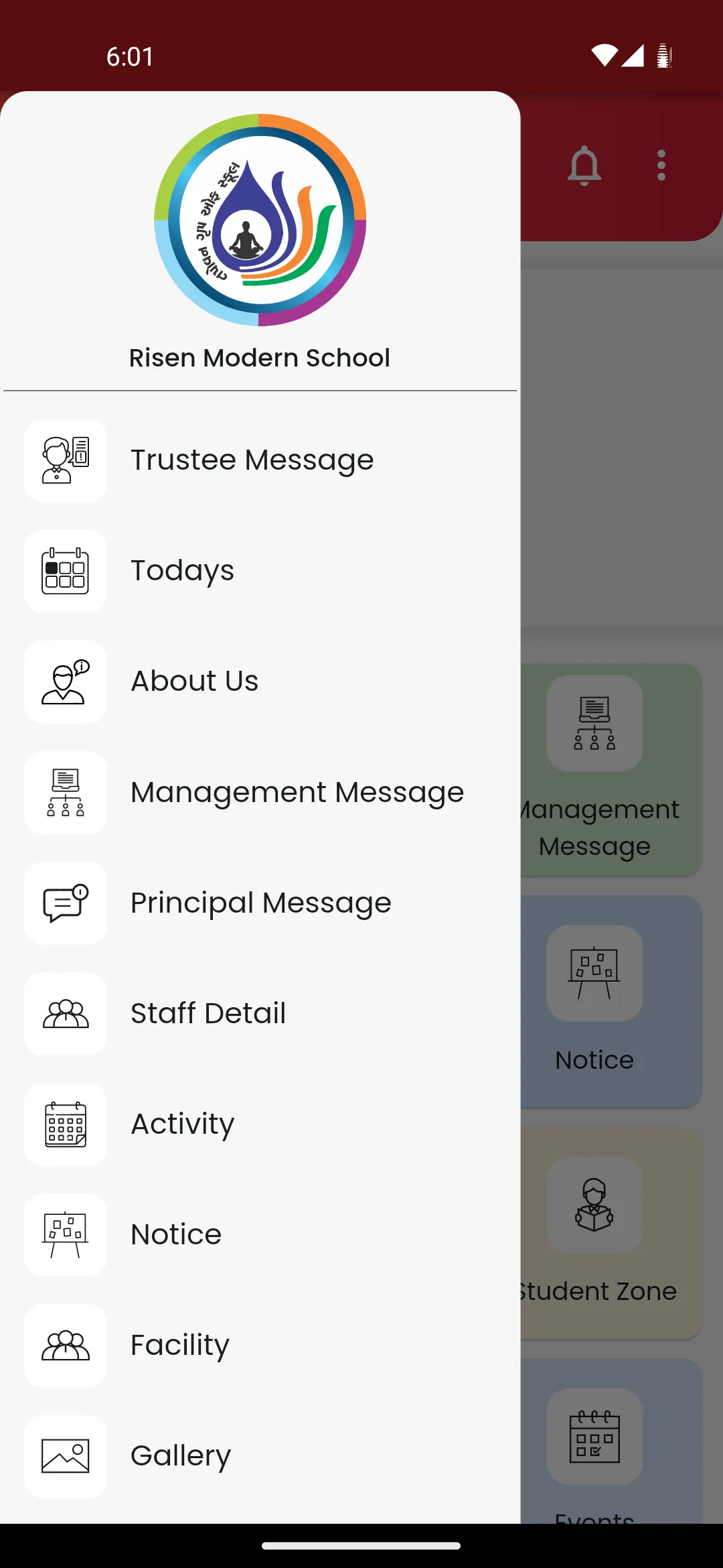 Risen Modern School | Indus Appstore | Screenshot