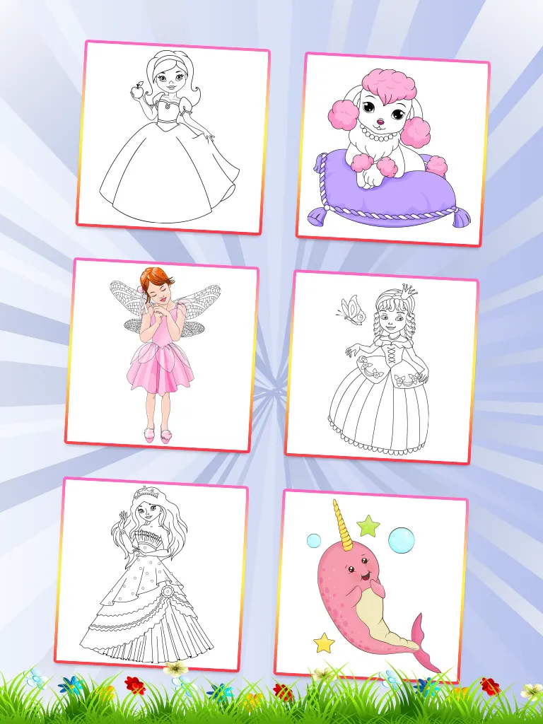 Princess Coloring Book 3 | Indus Appstore | Screenshot