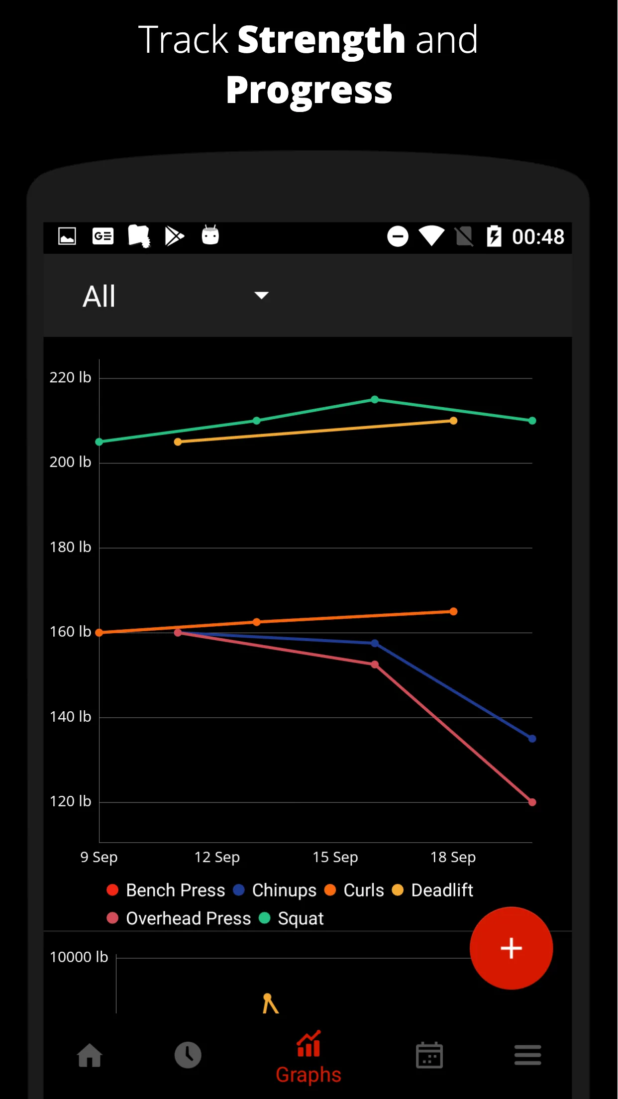 GreySkull LP Workout Gym Log | Indus Appstore | Screenshot