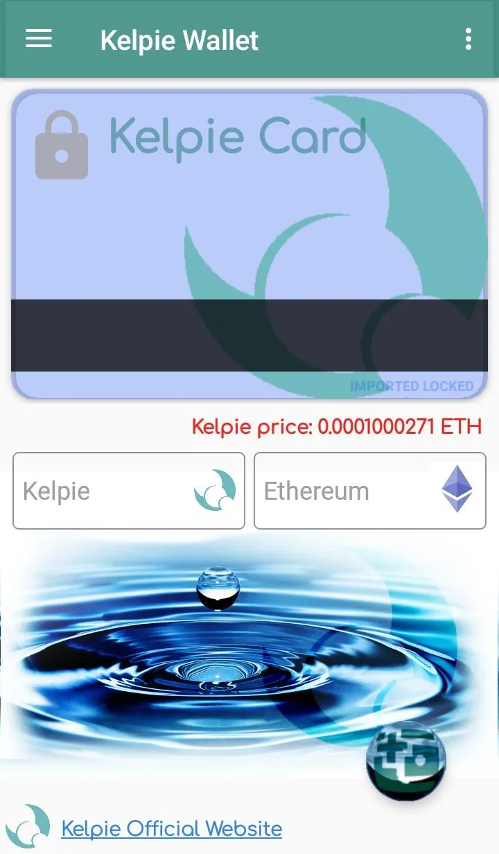 Kelpie Wallet - Cryptocurrency | Indus Appstore | Screenshot