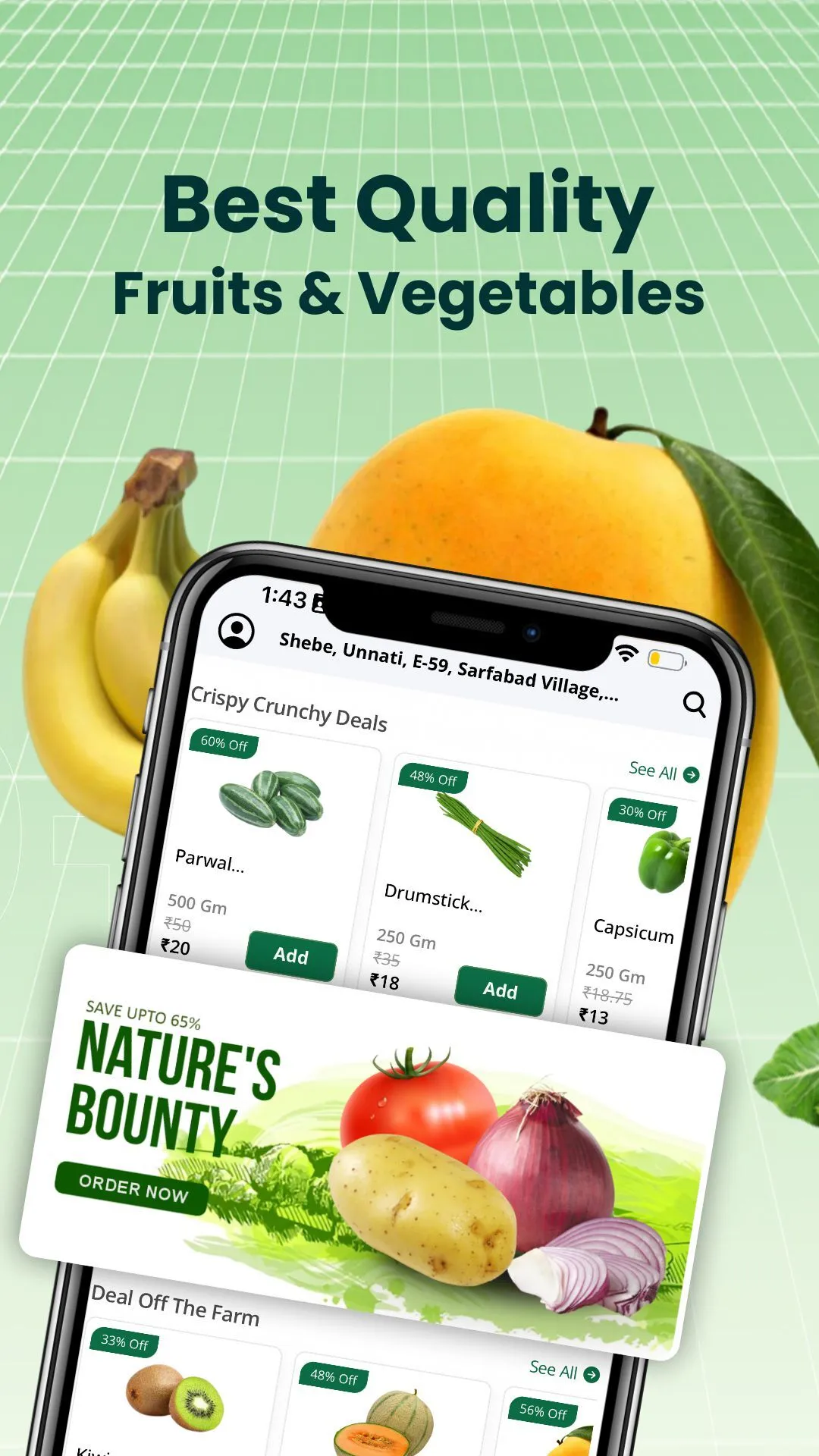 Fruits & Vegetable App-VegEase | Indus Appstore | Screenshot