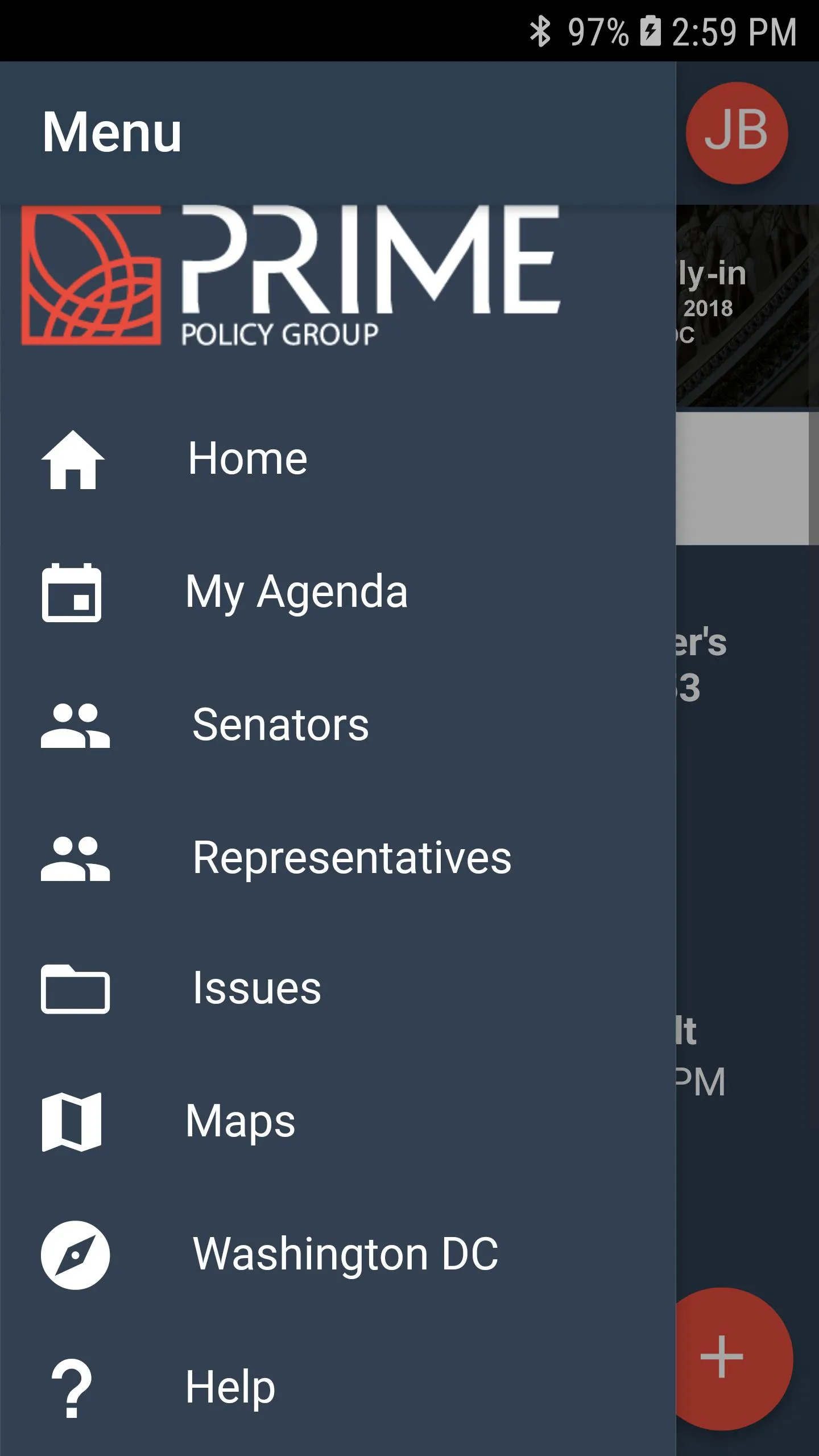 Prime Policy Group Fly-in | Indus Appstore | Screenshot