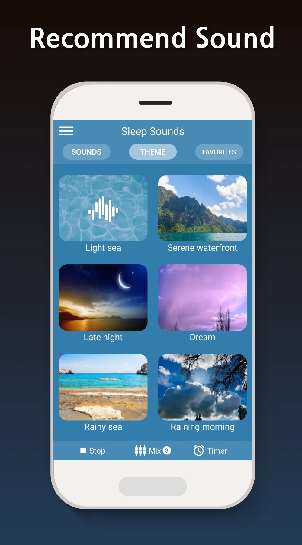 Sleep Sounds - relax melodies | Indus Appstore | Screenshot